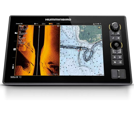 HUMMINBIRD SOLIX 10 CHIRP Mega SI+ DI+ Chirp 2D GPS G3