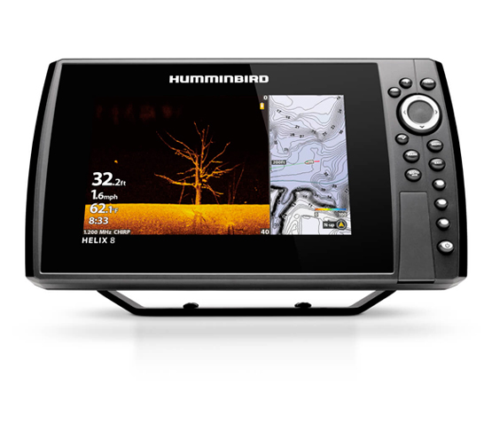 HUMMINBIRD HELIX 8 CHIRP Mega DI Chirp 2D GPS G4N