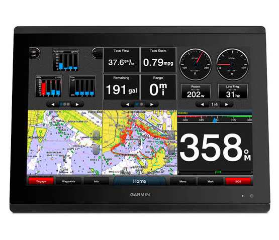 GARMIN GPSMAP 8417, 17" non-sonar