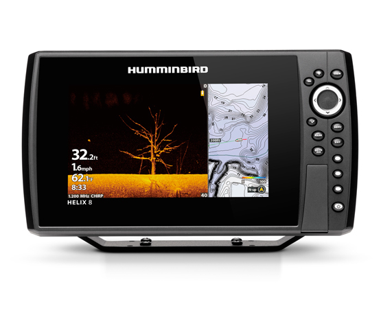 HUMMINBIRD HELIX 8 CHIRP Mega DI Chirp 2D GPS G4N