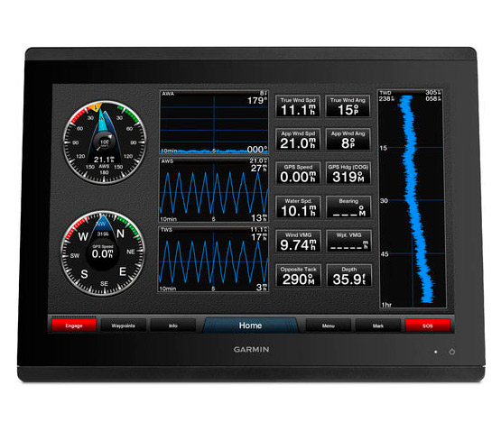 GARMIN GPSMAP 8417, 17" non-sonar