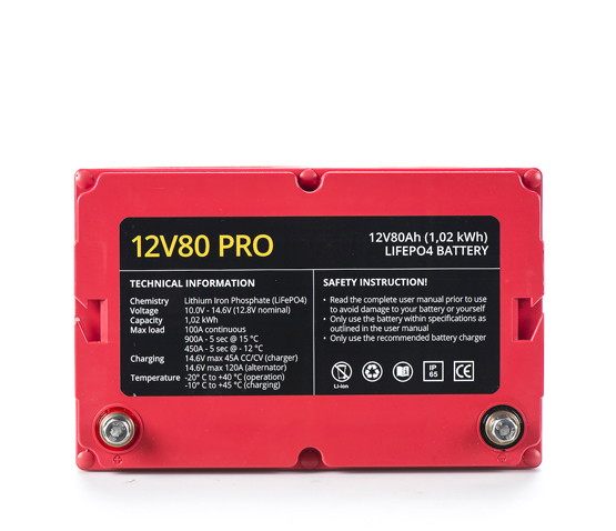 REBELCELL 12V80 PRO LITHIUM BATTERY