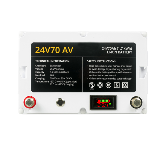 Rebelcell Baterie Li-Ion 24V70
