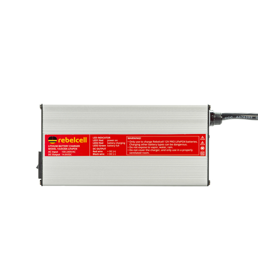 Rebelcell 14.6V20A LIFEPO4 CHARGER