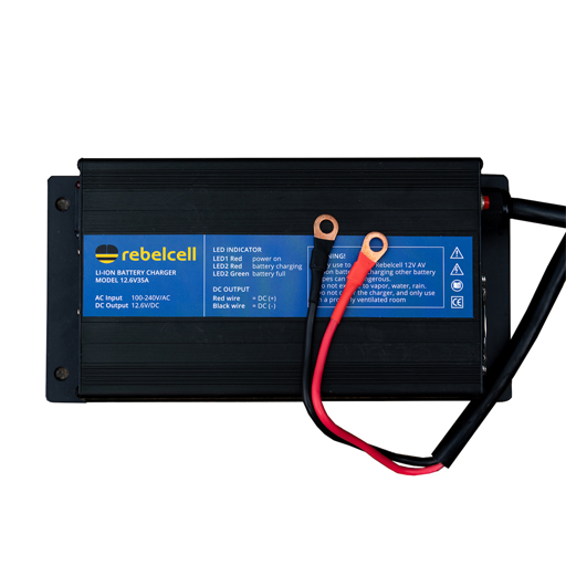 Rebelcell 12.6V35A LITHIUM CHARGER