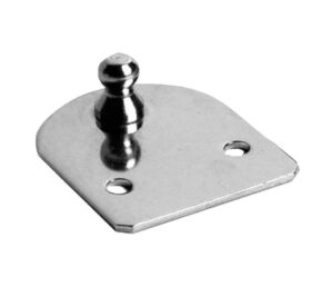 Osculati Compact flat plate w/10mm-ball