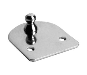 Osculati Flat fastening plate Ø 10mm-ball