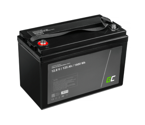 Green Cell LiFePO4 battery 12.8V 125Ah