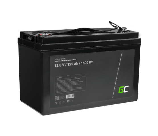 Green Cell LiFePO4 battery 12.8V 125Ah