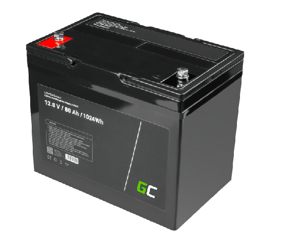 Green Cell battery 12.8V 80Ah