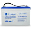 Ecowatt Lithium Battery 12.8V 100Ah