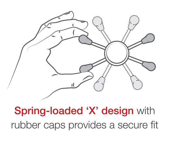 RAM® X-Grip® Large Phone Mount with Twist-Lock™ Suction Cup - Long