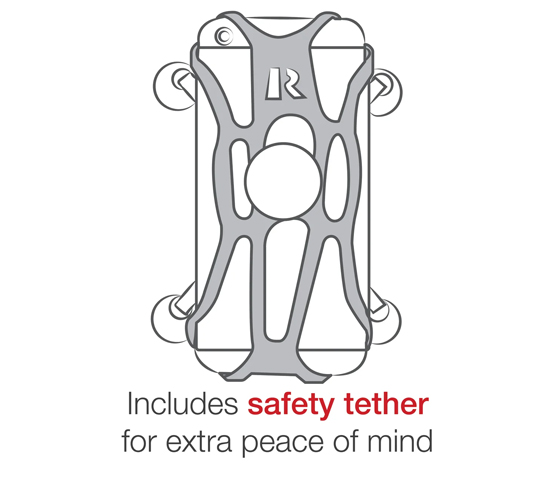 RAM® X-Grip® Large Phone Mount with Twist-Lock™ Suction Cup - Long