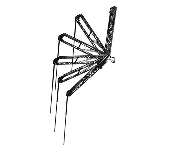 MINN KOTA Raptor shallow water anchors / up to 3 m depth / Black