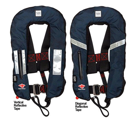 Seasafe I-Zip 170N LifeJacket Logo BE, Black