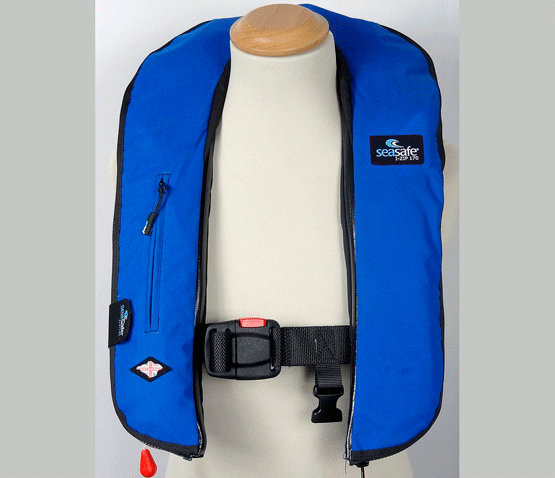 Seasafe I-Zip 170N LifeJacket Logo BE, Royal Blue
