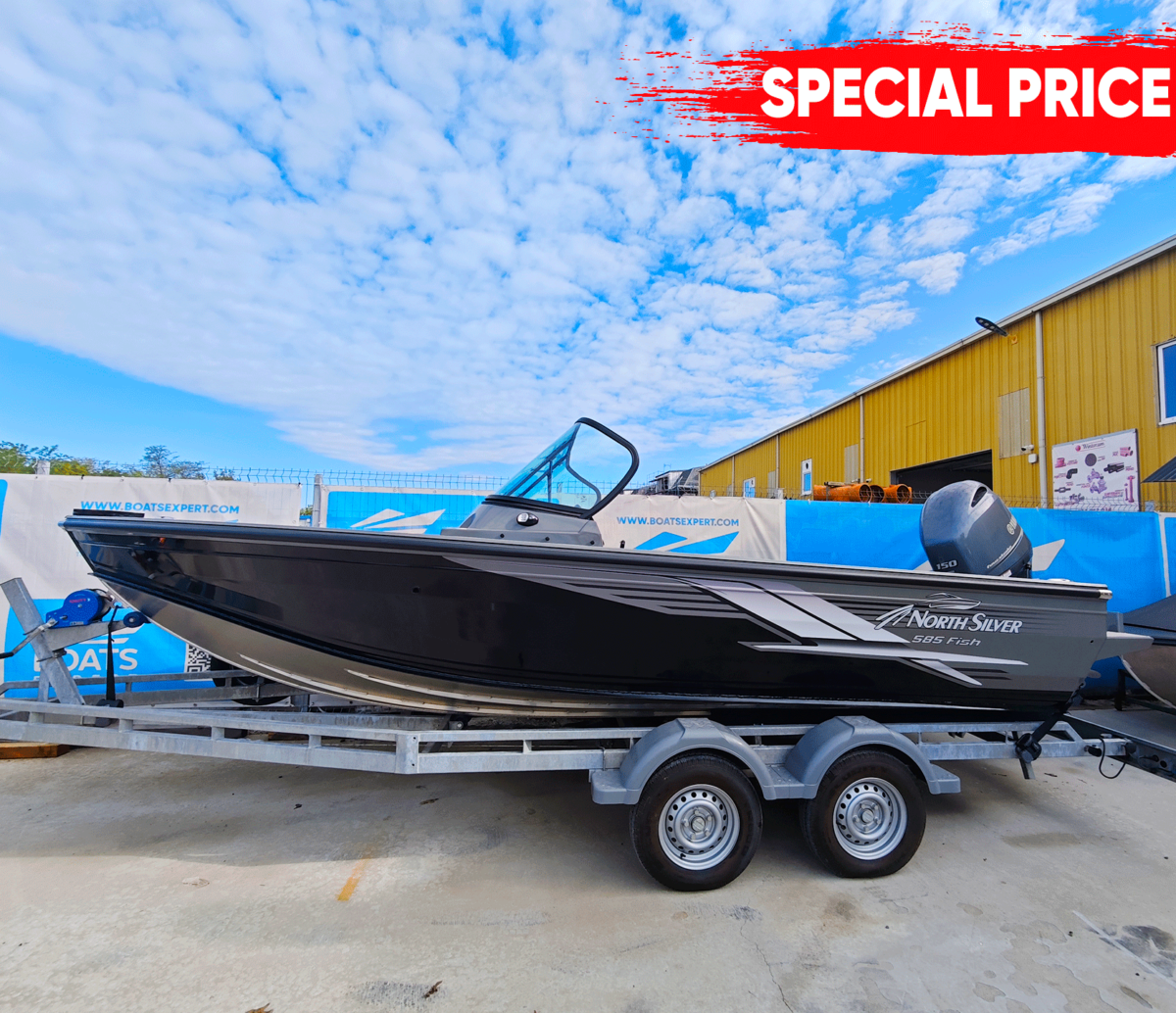 NorthSilver 585 Fish + Yamaha 150hp