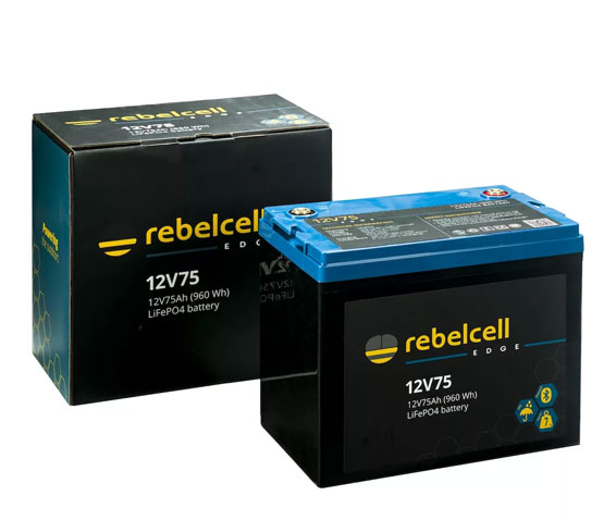 Rebelcell Baterie 12V75 EDGE LiFePO4