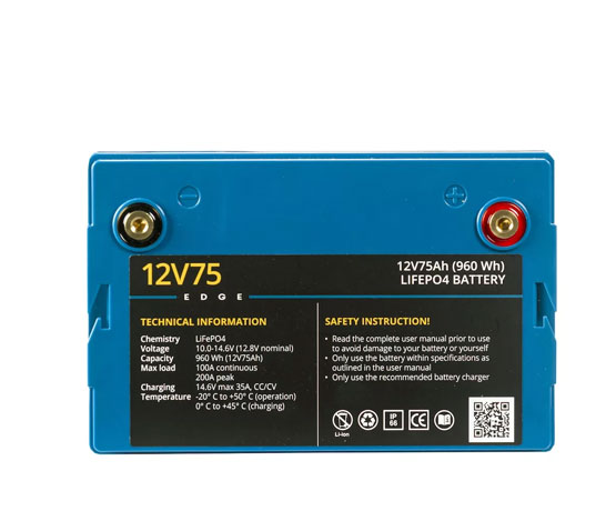 Rebelcell Baterie 12V75 EDGE LiFePO4