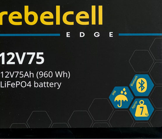 Rebelcell Baterie 12V75 EDGE LiFePO4