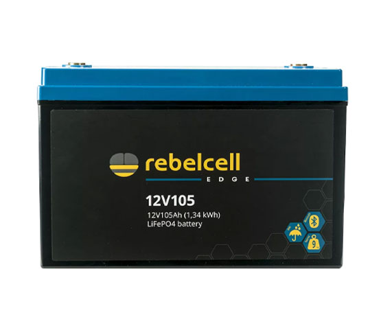 REBELCELL 12V105 EDGE LiFePO4 battery