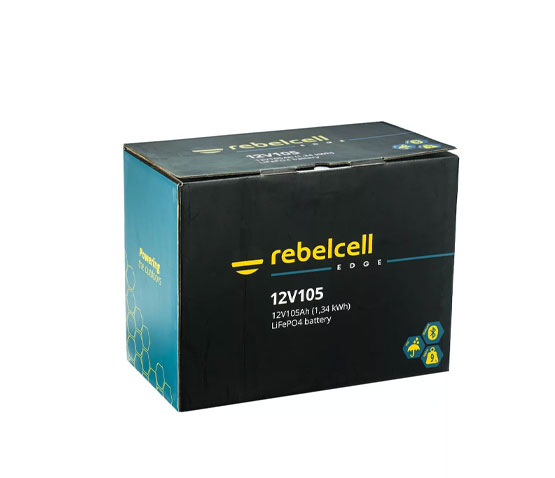 REBELCELL 12V105 EDGE LiFePO4 battery
