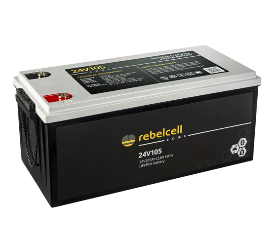 Rebelcell Baterie 24V105 EDGE LiFePO4