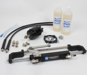 Mavimare Hydraulic Steering Kit for Outboards up to 150 hp – Frontal Balanced Cylinder