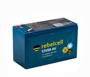 REBELCELL 12V08 AV Lithium battery
