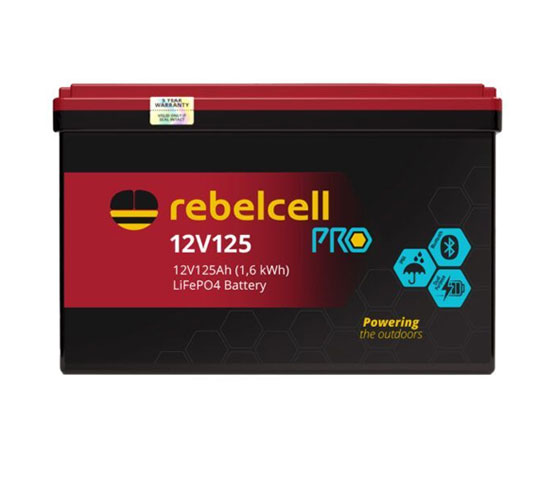 REBELCELL 12V125 PRO LiFePO4 Battery