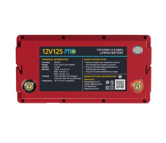 REBELCELL 12V125 PRO LiFePO4 Battery