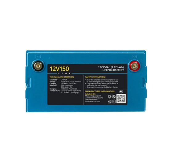 REBELCELL 12V150 EDGE LiFePO4 battery