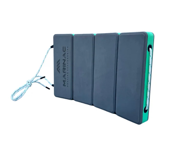 MARINAC Flexi EVA Boat Fender – Black with Red