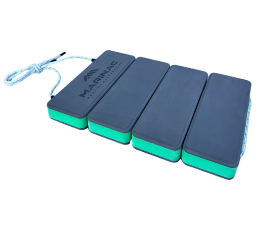 MARINAC Flexi EVA Boat Fender – Black with Red