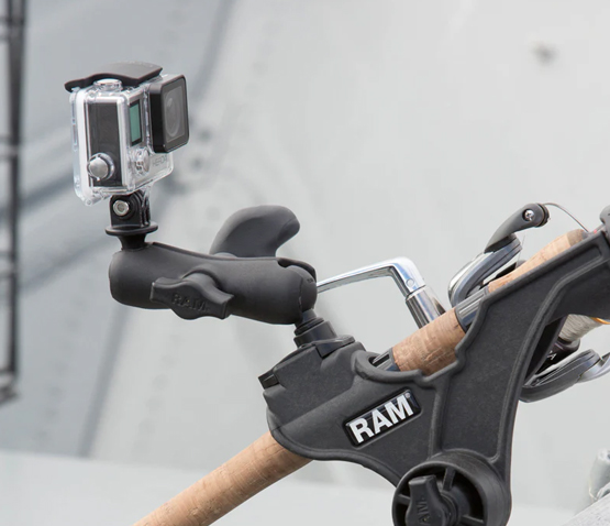 RAM ROD® JR Fishing Rod Holder with Revolution Socket Arm
